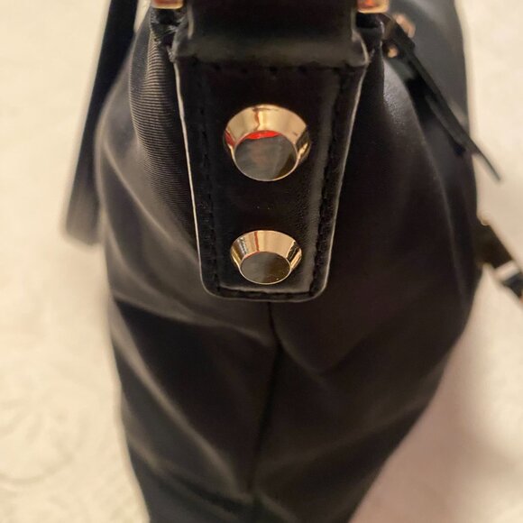 MK nylon convertible crossbody leather pocket - Picture 4 of 10